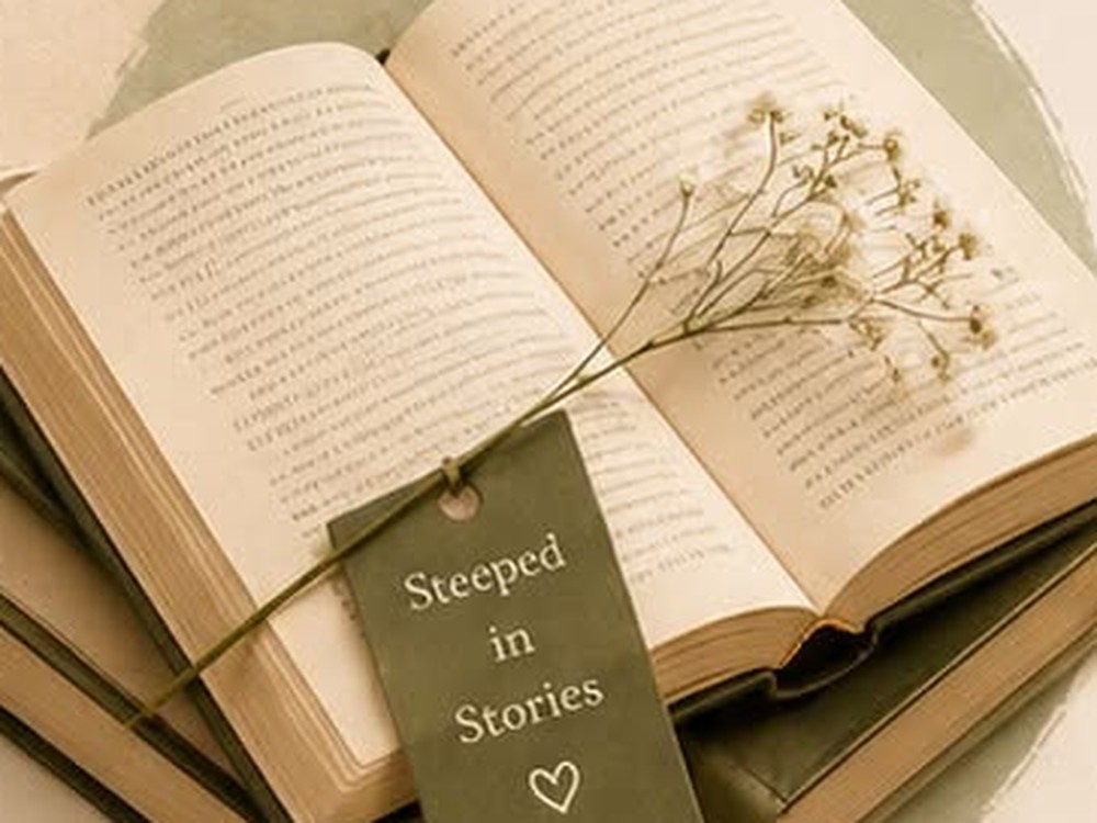 Books with a Steeped in Stories bookmark